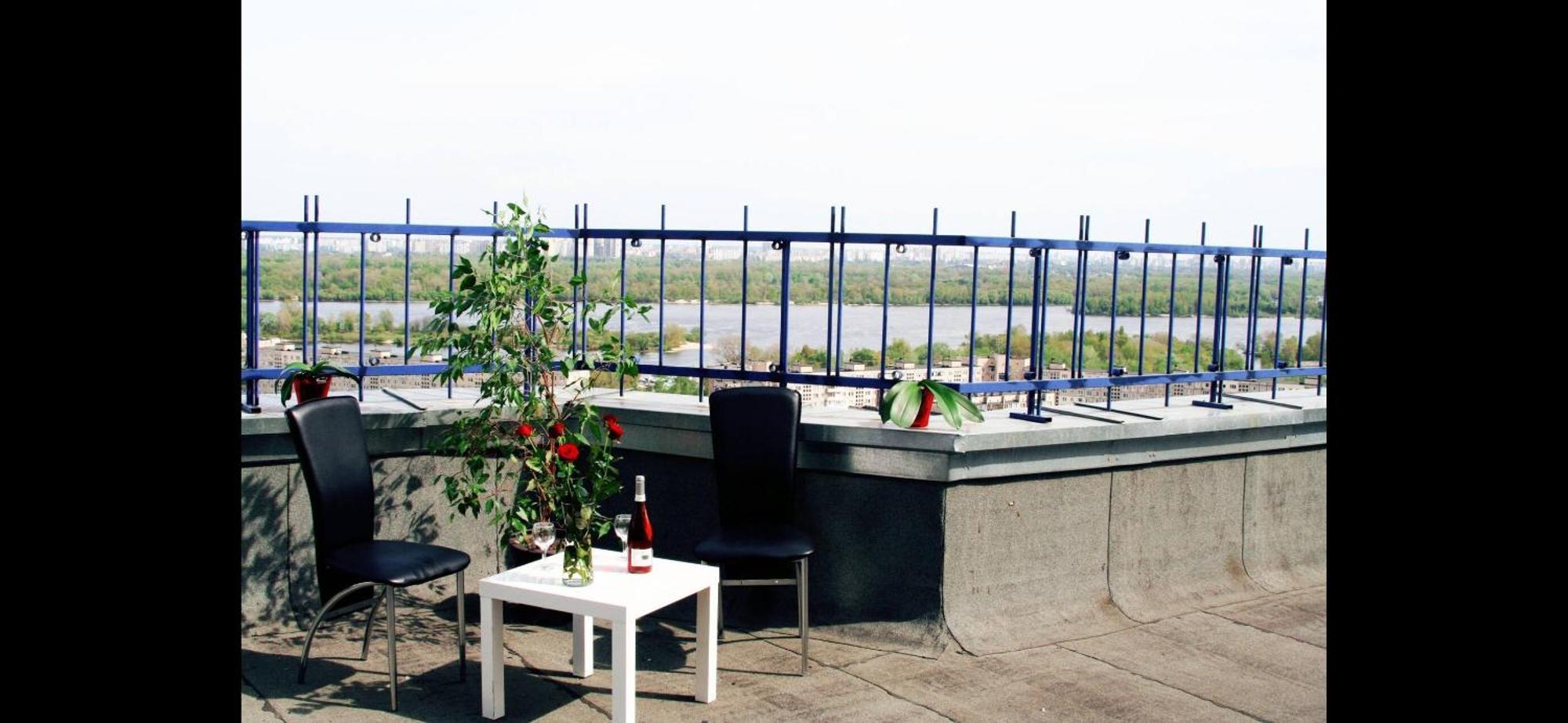 Penthouse Apartment Panoramic View Kiev Exterior foto
