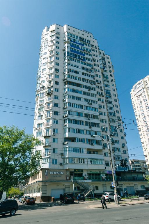 Penthouse Apartment Panoramic View Kiev Exterior foto