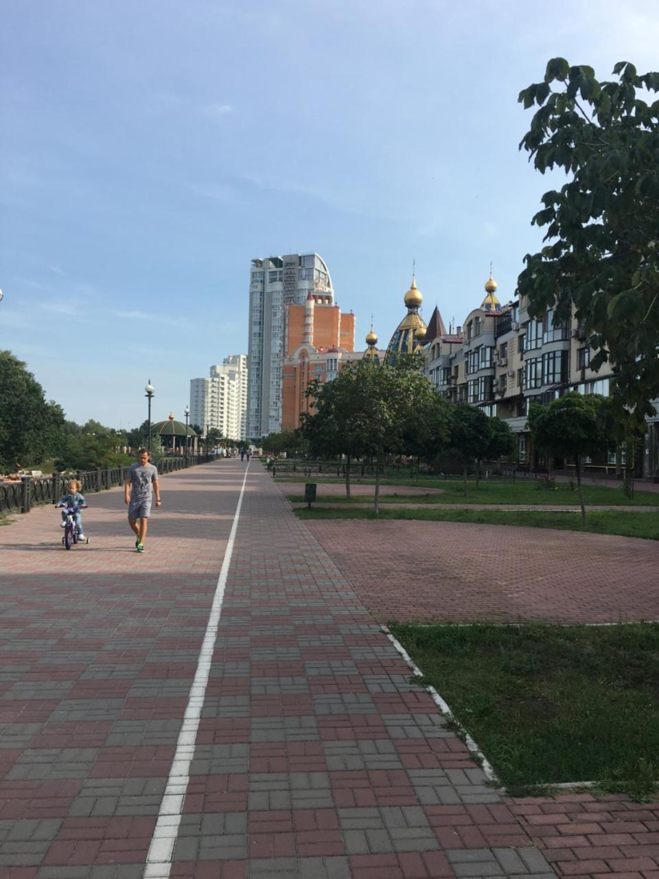 Penthouse Apartment Panoramic View Kiev Exterior foto